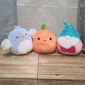 4.5" NWT Squishmallows Astra Caroleena Maddox Set